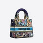 Dior Medium Lady D Lite Bag D Constellation Embroidery M0565ORUV M928 - thumb-2