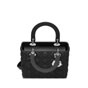 Medium Lady Dior Bag in Black M0565PWRT M900 - thumb-3