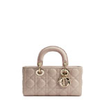 Dior Small Lady D-Joy Bag Powder Beige Cannage Lambskin M0613ONGE M51U