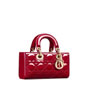 Dior Small Lady D-Joy Bag in Cherry Red M0613OWCB M323 - thumb-2