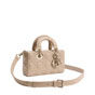 Dior Mini Lady D-Joy Bag Powder Beige Cannage Lambskin M0636ONGE M51U - thumb-2