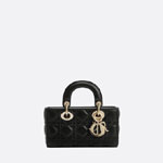 Dior Mini Lady D-Joy Bag Black Cannage Lambskin M0636ONGE M900