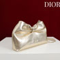 Dior Or Small Bow Bag Mekong Laminated Lambskin M0715OUJW M49Y - thumb-2