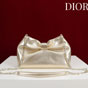 Dior Or Small Bow Bag Mekong Laminated Lambskin M0715OUJW M49Y - thumb-4