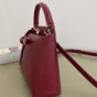 Small Dior Cigale Bag in Burgundy Calfskin Leather M0737OHJU M42R - thumb-3