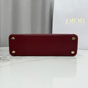 Dior Cigale Bag in Burgundy Calfskin Leather M0738OHJU M42R - thumb-4