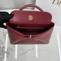 Dior Cigale Bag in Burgundy Calfskin Leather M0738OHJU M42R - thumb-5
