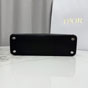 Dior Cigale Bag in Black Calfskin Leather M0738OHJU M900 - thumb-4