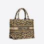 Small Dior Book Tote Beige Mizza Embroidery M1265ZRHM M918 - thumb-2