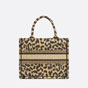 Small Dior Book Tote Beige Mizza Embroidery M1265ZRHM M918 - thumb-3