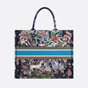 Large Dior Book Tote D Constellation Embroidery M1286ZRUV M928 - thumb-3