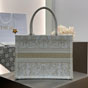 Medium Dior Book Tote Latte and Gold-Tone M1296ZEWH M01E - thumb-3