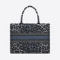 Medium Dior Book Tote Mizza Embroidery M1296ZRHM M962 - thumb-3