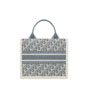 Small Dior Book Tote in Blue M1325CZEM M49E - thumb-3