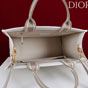Small Dior Book Tote Multicolor Amour de Roses Embroidery M1325CZHT M941 - thumb-4