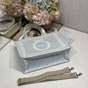 Medium Dior Book Tote with Strap M1354PEWW M259 - thumb-2