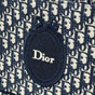 Small Dior Book Tote with Strap Blue M1404OEMX M928 - thumb-4