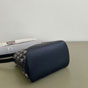 Small Dior Medaillon Bucket Bag Blue M1531QTZQ M928 - thumb-2