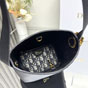 Small Dior Medaillon Bucket Bag Black M1531QUQW M900 - thumb-4