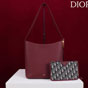 Medium Dior Medaillon Bucket Bag Red M1532QUQW M76R - thumb-2