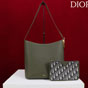 Medium Dior Medaillon Bucket Bag Khaki M1532QUQW M98H - thumb-2