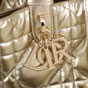 Medium Dior Toujours Bag Metallic Gold Macrocannage Calfskin M2821ONRU M25J - thumb-5
