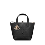 Small Dior Toujours Vertical Tote Bag in Black M2835OBUQ M900