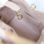 Small Dior Toujours Vertical Tote Bag Rose M2835OSNW M29N - thumb-5