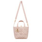 Small Dior Toujours Vertical Tote Bag Powder Pink Calfskin M2835OSNW M413 - thumb-4