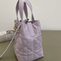 Small Dior Toujours Vertical Tote Bag Lilas M2835OSNW M493 - thumb-2
