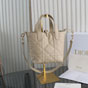 Small Dior Toujours Vertical Tote Bag Craie M2835OSNW M79U - thumb-2