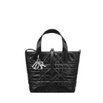 Small Dior Toujours Vertical Tote Bag in Black M2835PNUC M900