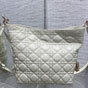 Small Dior Toujours Hobo Bag Soupir Green M2867ODKZ M01S - thumb-2