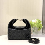 Small Dior Toujours Hobo Bag Black M2867ODKZ M900