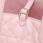Small Dior Toujours Reversible Vertical Tote Bag Rose M2880ODYQ M45E - thumb-4