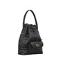 Small Dior Caro Bucket Bag in Black M3372UNOZ M900 - thumb-2