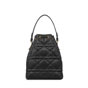 Small Dior Caro Bucket Bag in Black M3372UNOZ M900 - thumb-3