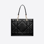 Medium Dior Essential Tote Bag Archicannage Calfskin M8721OZVJ M900