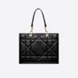 Medium Dior Essential Tote Bag Archicannage Calfskin M8721OZVJ M900 - thumb-3