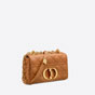 Small Dior Caro Bag Cognac Colored Supple Cannage Calfskin M9241UWHC M44M - thumb-2