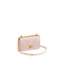 Small Soft Dior Caro Bag Powder Pink Macrocannage Lambskin M9252UHPA M413 - thumb-2