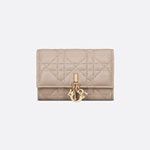 My Dior Glycine Wallet Beige Cannage Lambskin S0966ONMJ M51U