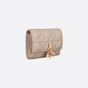 My Dior Glycine Wallet Beige Cannage Lambskin S0966ONMJ M51U - thumb-2