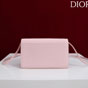 Dior Medaillon Envelope Pouch with Strap Rose S2223QGME M03I - thumb-2