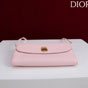 Dior Medaillon Envelope Pouch with Strap Rose S2223QGME M03I - thumb-4