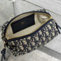 Dior Bow Pouch Blue S3900OTZQ M928 - thumb-4