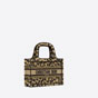 Mini Dior Book Tote Beige Multicolor Mizza Embroidery S5475ZRHM M918 - thumb-2