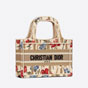 Mini Dior Book Tote Hibiscus Embroidery S5475ZRTN M918 - thumb-2