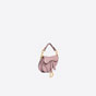 Dior Micro Saddle Bag Antique Pink Goatskin S5685CCEH M77P - thumb-2