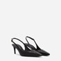 DG Tortoiseshell-print patent slingbacks in Black CG0595AC85080999 - thumb-2